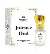 Intense Oud Attar, No Alcohol, Unisex, Long-Lasting, 6 ML Roll On