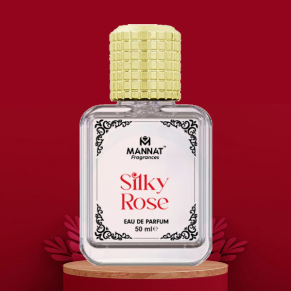 Silky Rose Eau De Parfum, Unisex, Long-Lasting, 50 ml